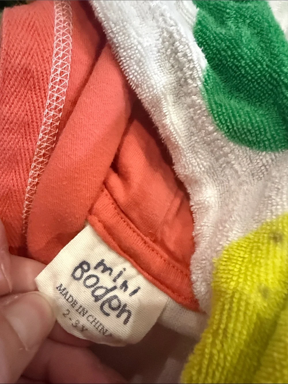 Mini Boden Swimsuit Cover Up